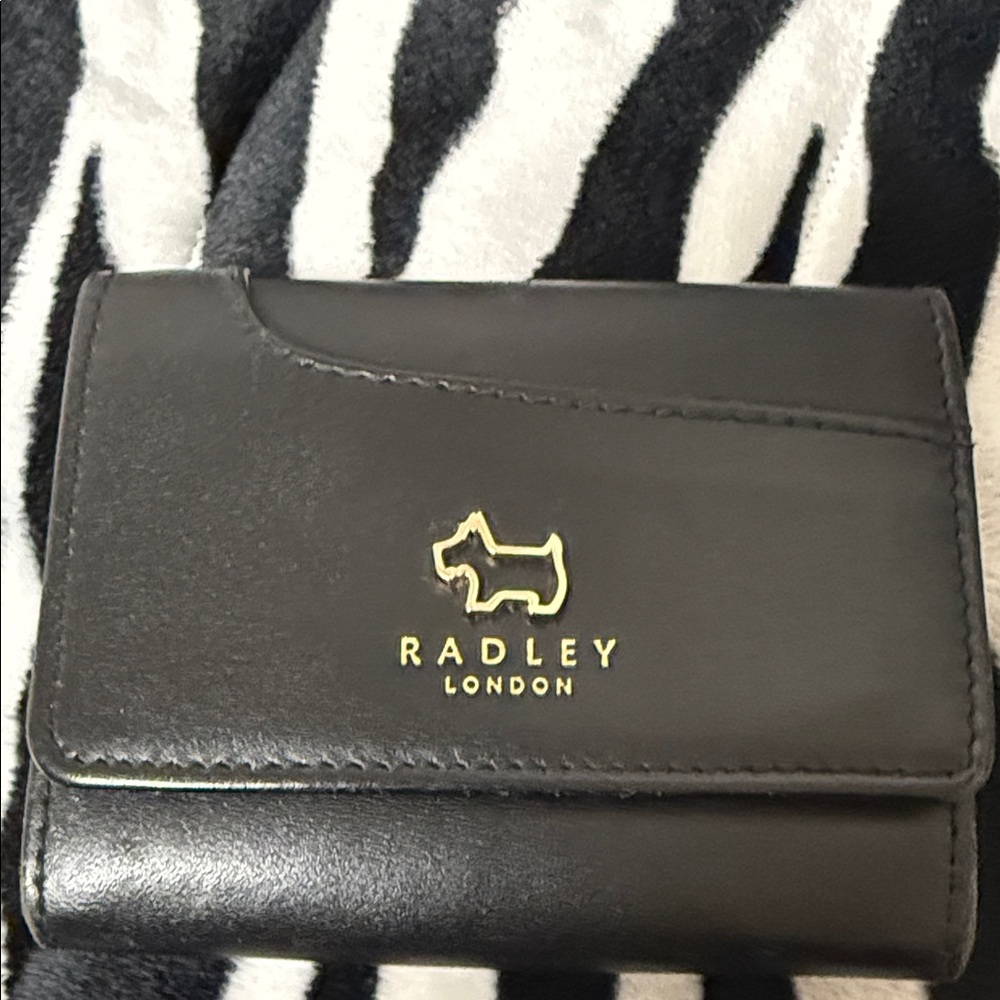 Radley London Charcoal Wallet with Gold Accent
